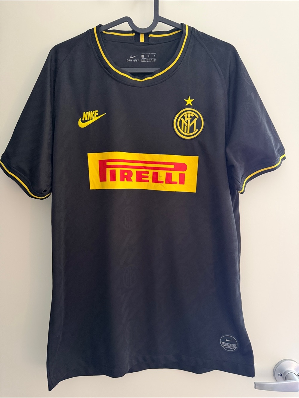 Nike Black Inter Milan Lautaro Martinez Jersey